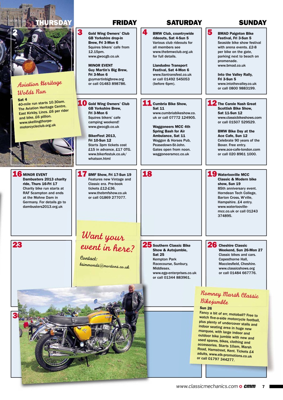 Classic Motorcycle Mechanics Preview Pages