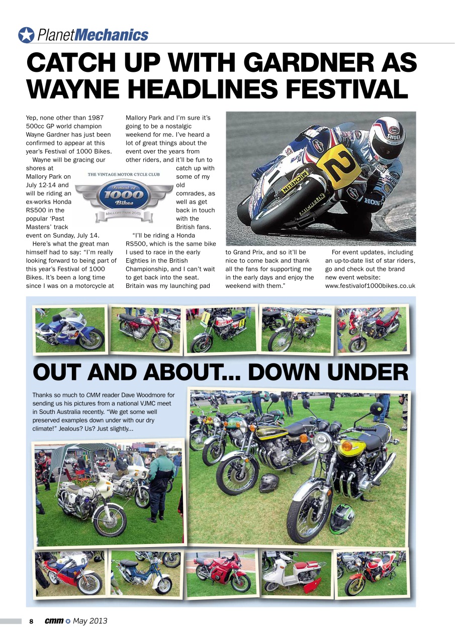 Classic Motorcycle Mechanics Preview Pages