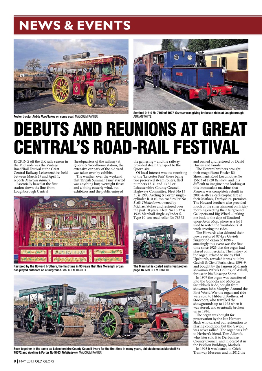 Old Glory Magazine Preview Pages