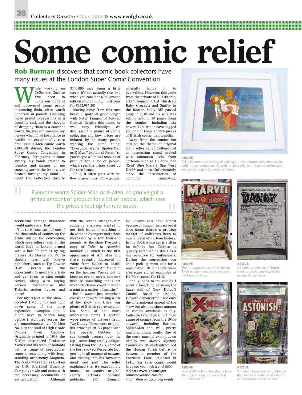 Collectors Gazette Preview Pages