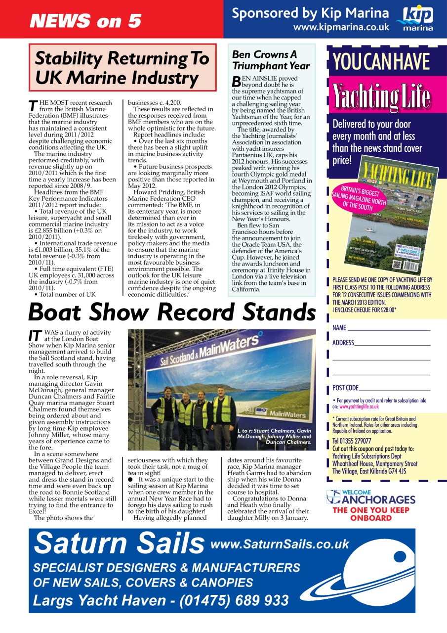 Yachting Life Preview Pages