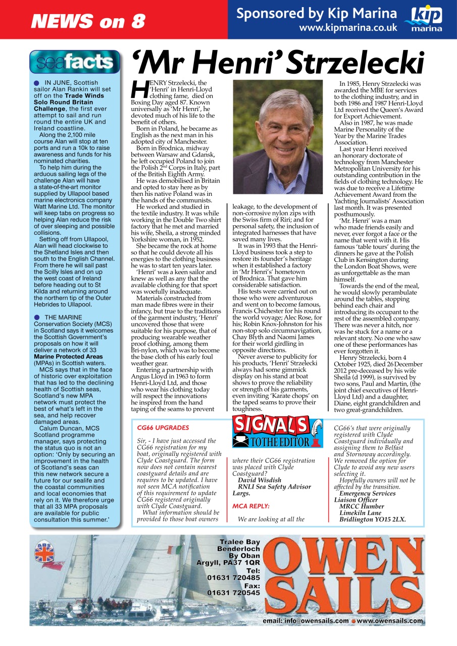 Yachting Life Preview Pages