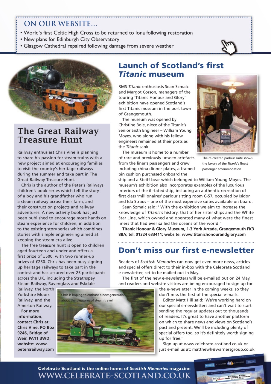 Scottish Memories Preview Pages