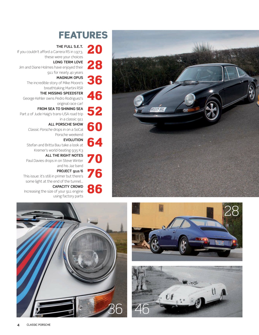 Classic Porsche Preview Pages