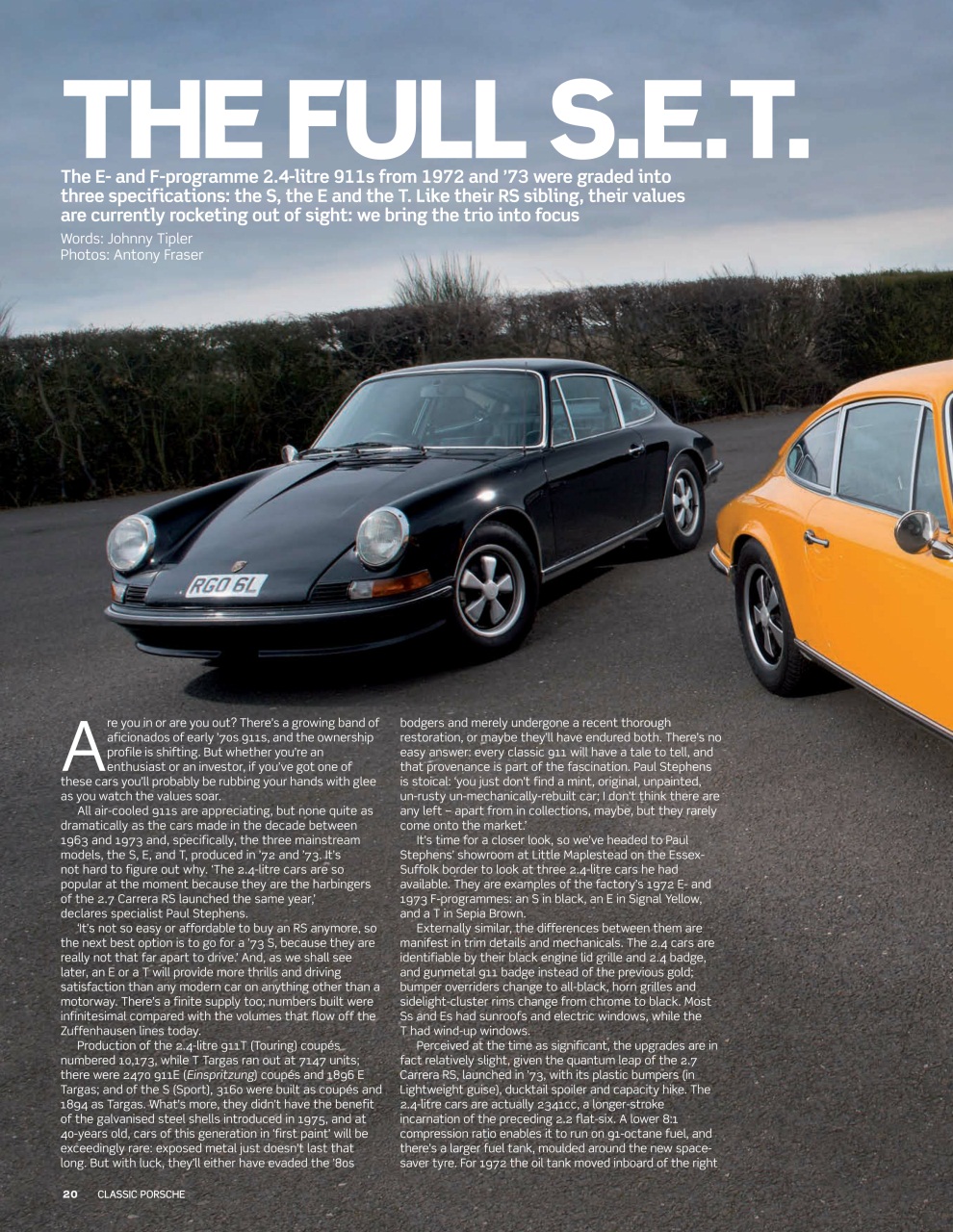 Classic Porsche Preview Pages