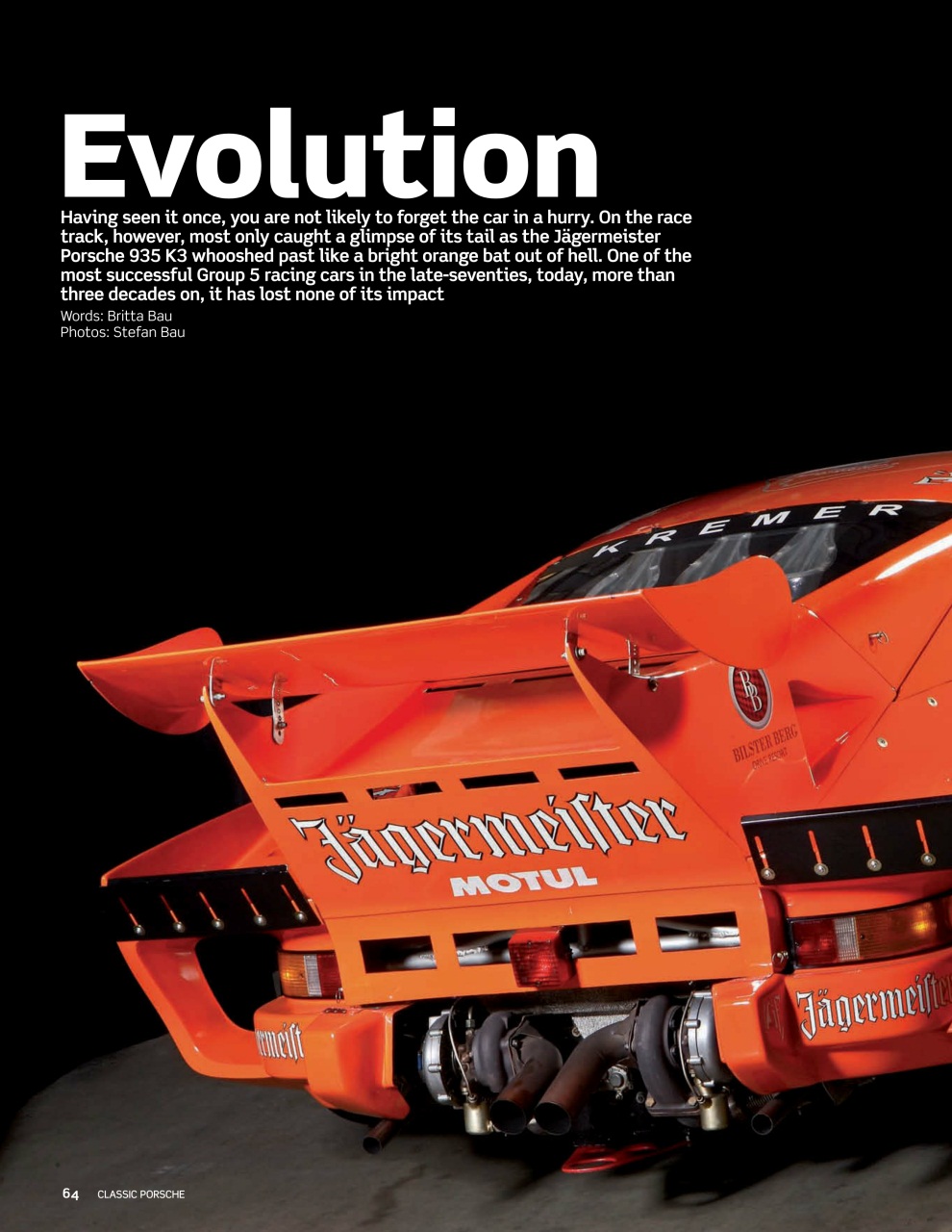 Classic Porsche Preview Pages