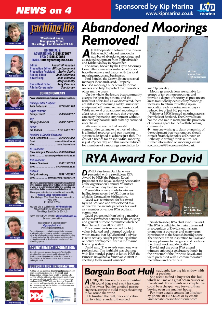 Yachting Life Preview Pages