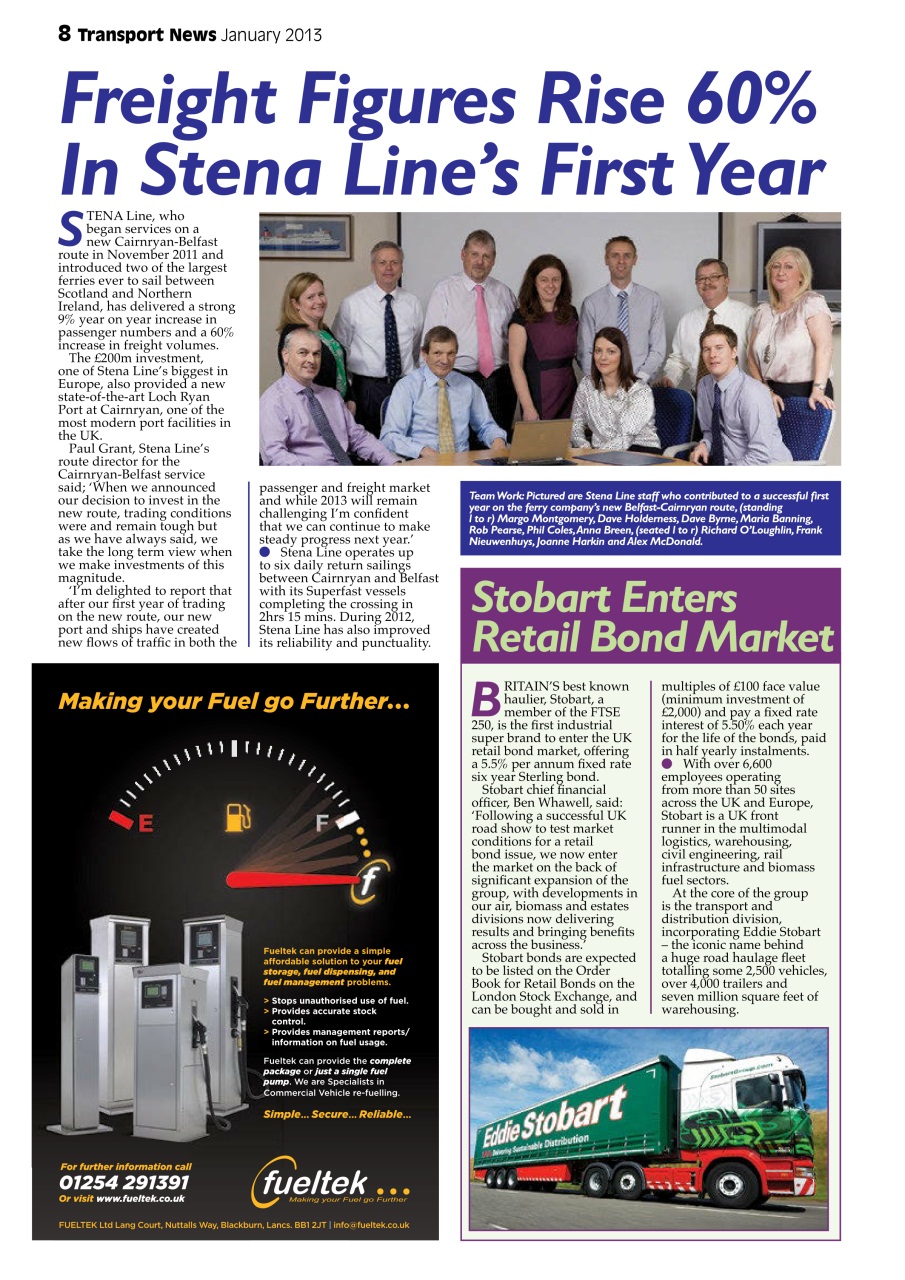 Transport News Preview Pages