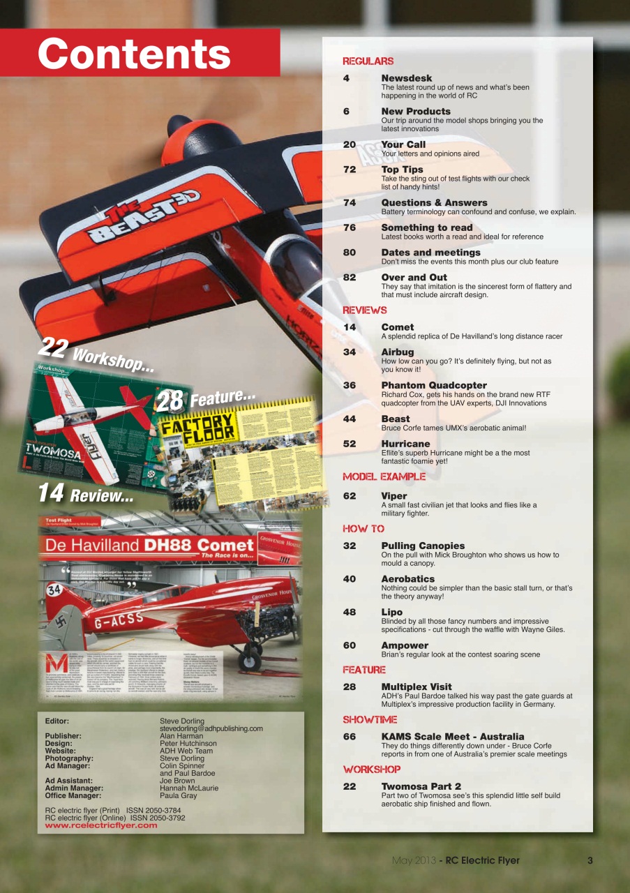 RC Electric Flyer Preview Pages