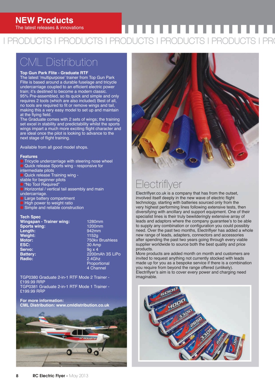 RC Electric Flyer Preview Pages