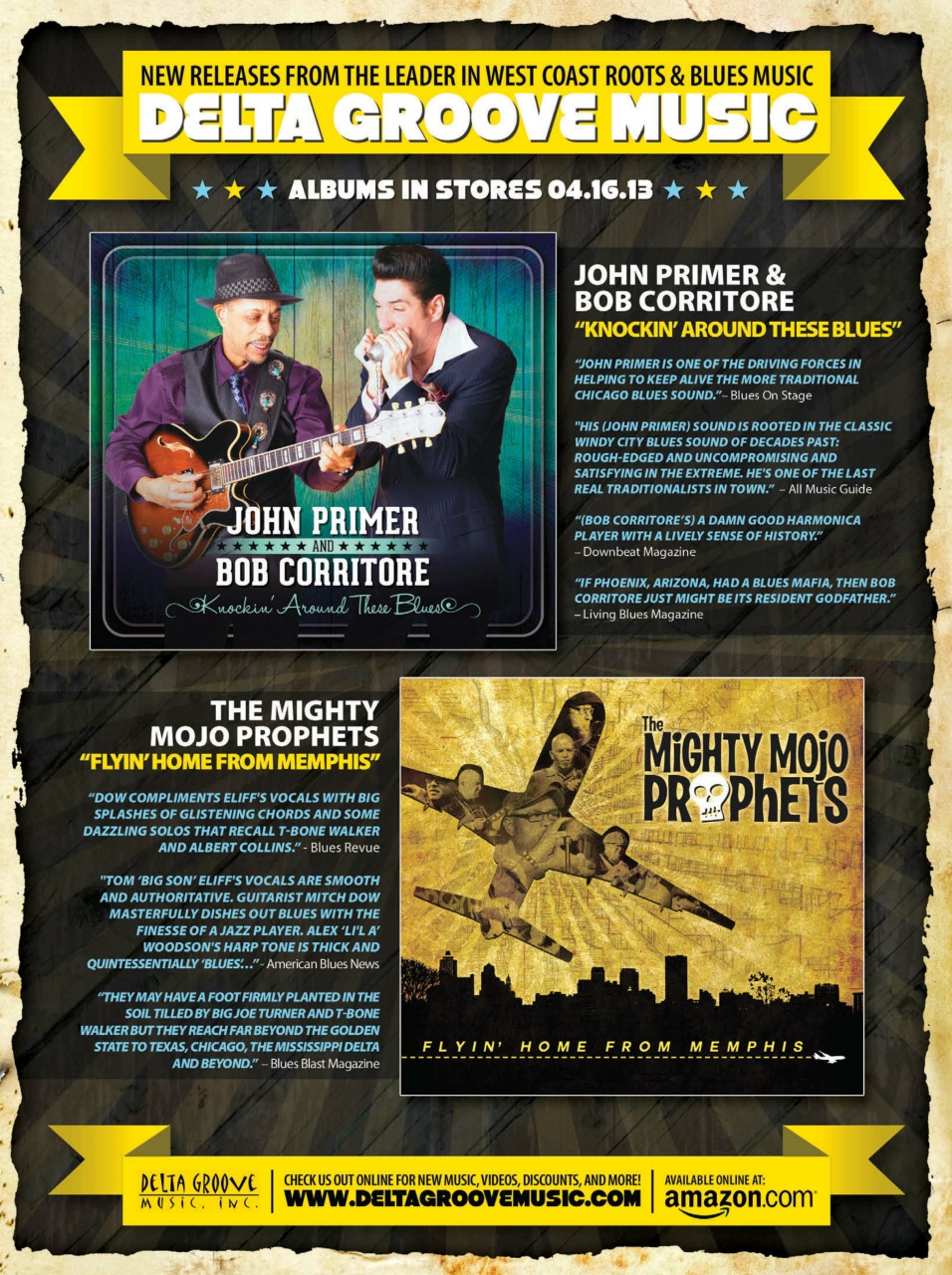 Living Blues Preview Pages