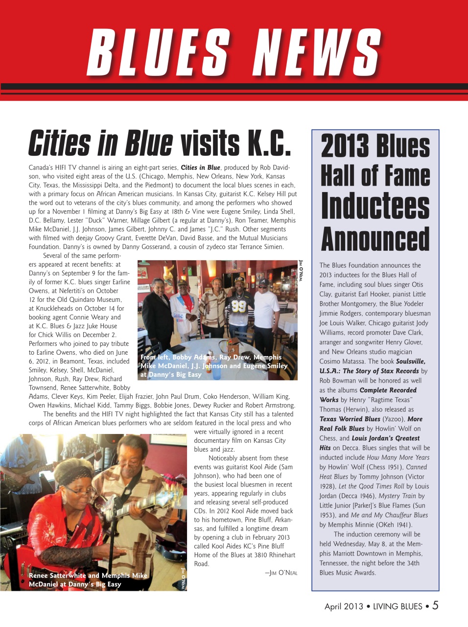 Living Blues Preview Pages