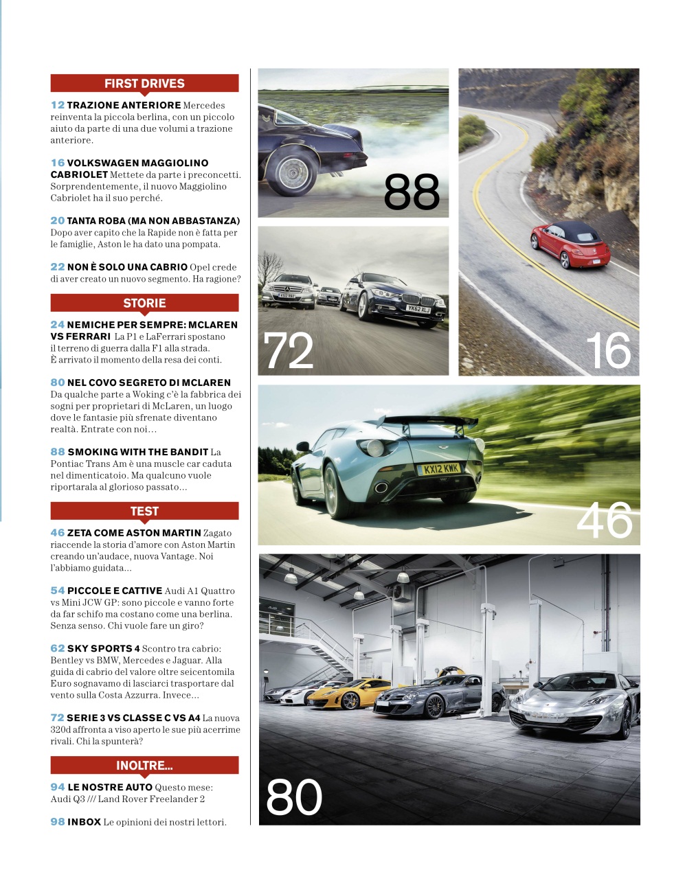 CAR magazine Italia Preview Pages