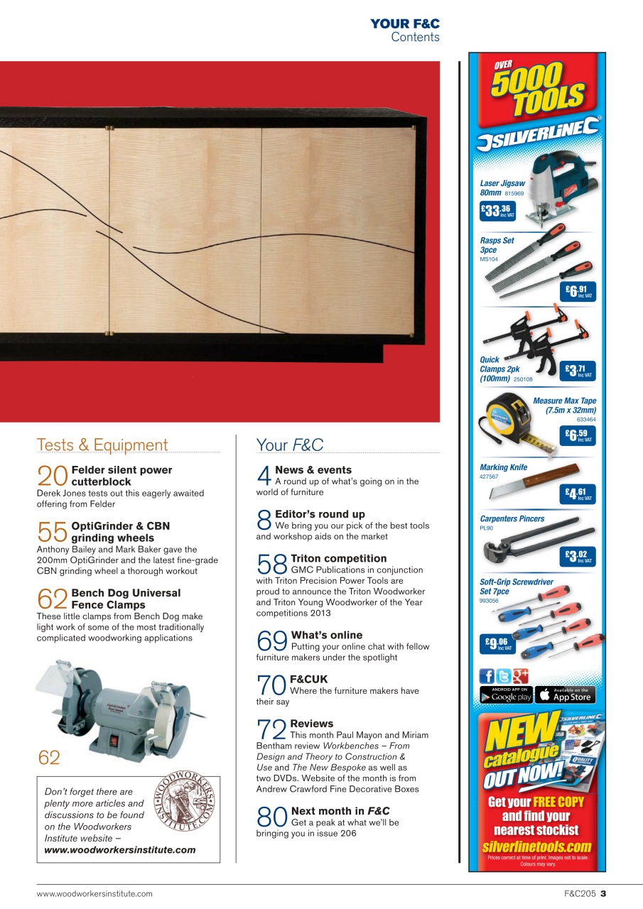 Furniture & Cabinetmaking Preview Pages