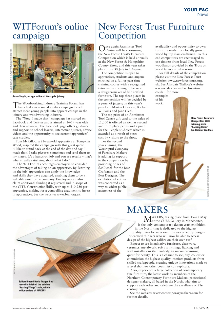 Furniture & Cabinetmaking Preview Pages
