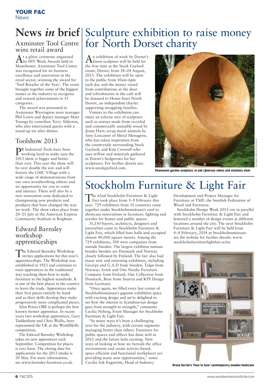 Furniture & Cabinetmaking Preview Pages