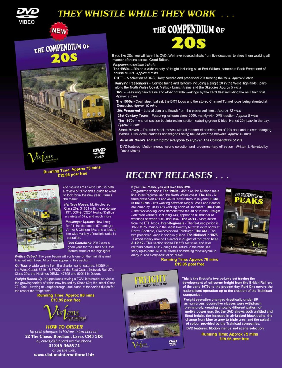 Rail Express Preview Pages