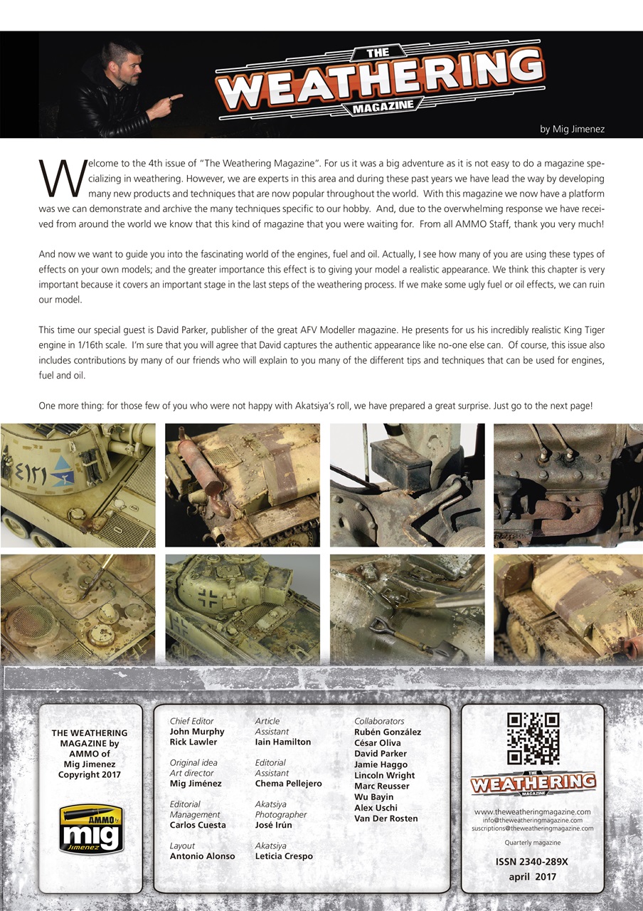 The Weathering Magazine Preview Pages