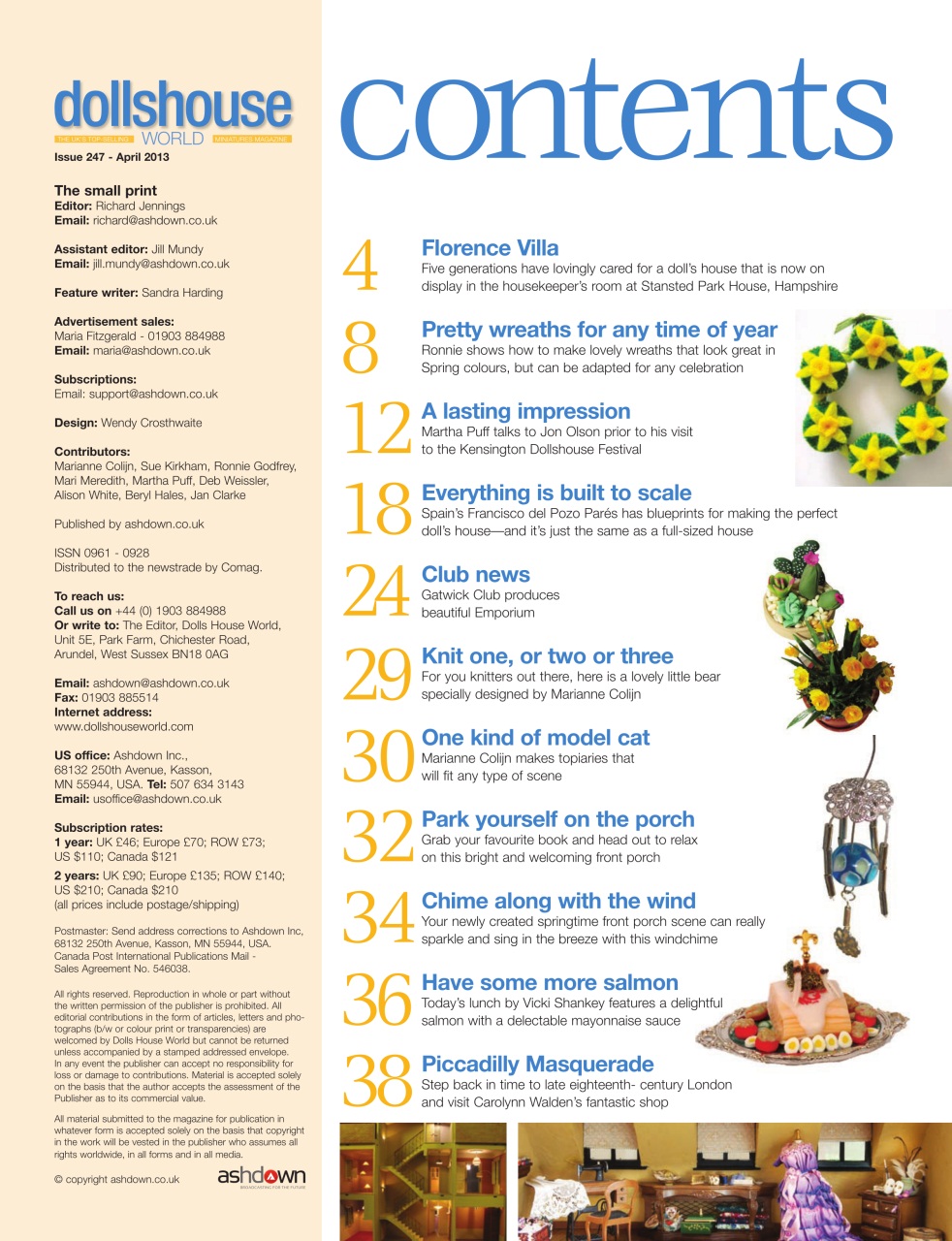 Dolls House World Preview Pages