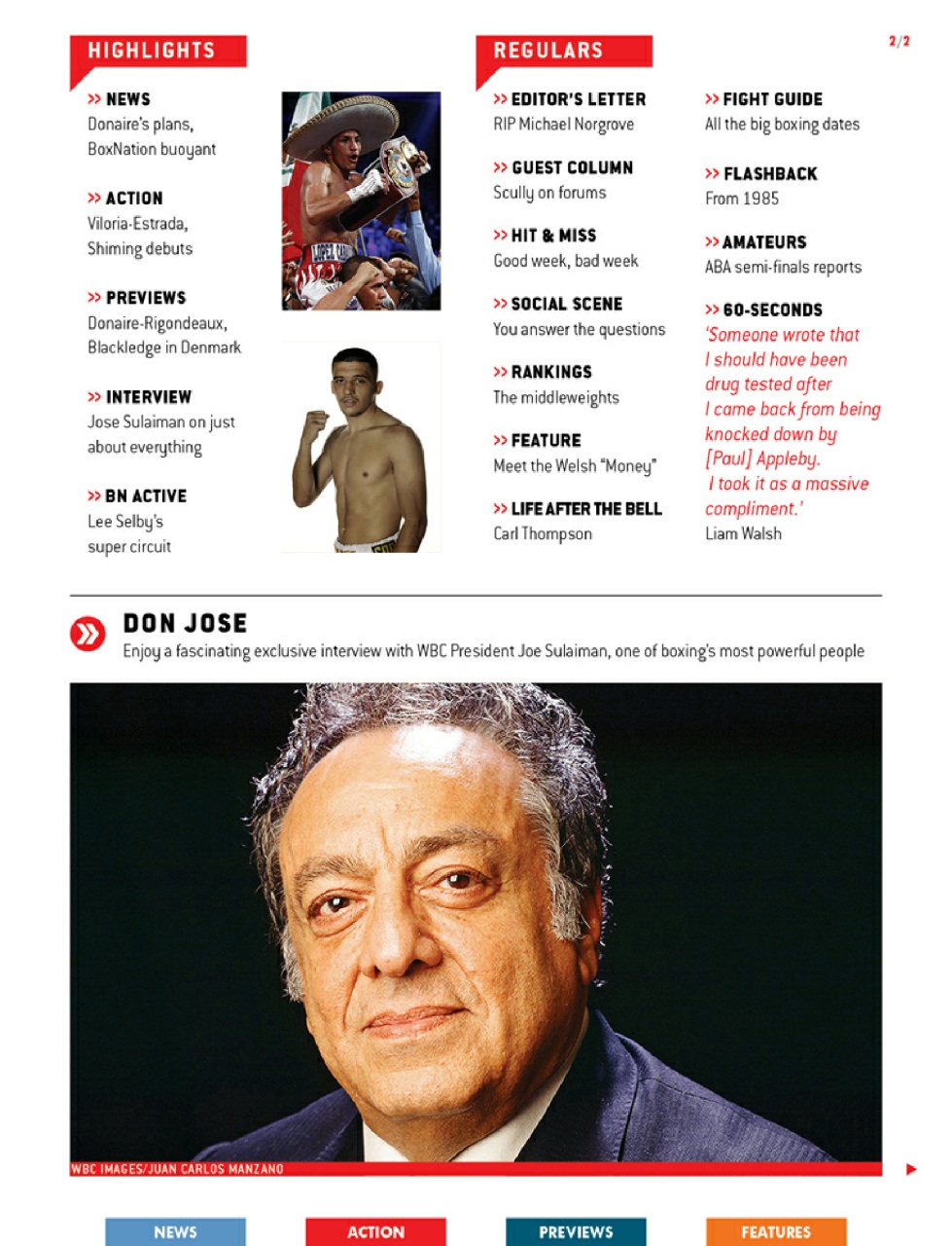 Boxing News Preview Pages
