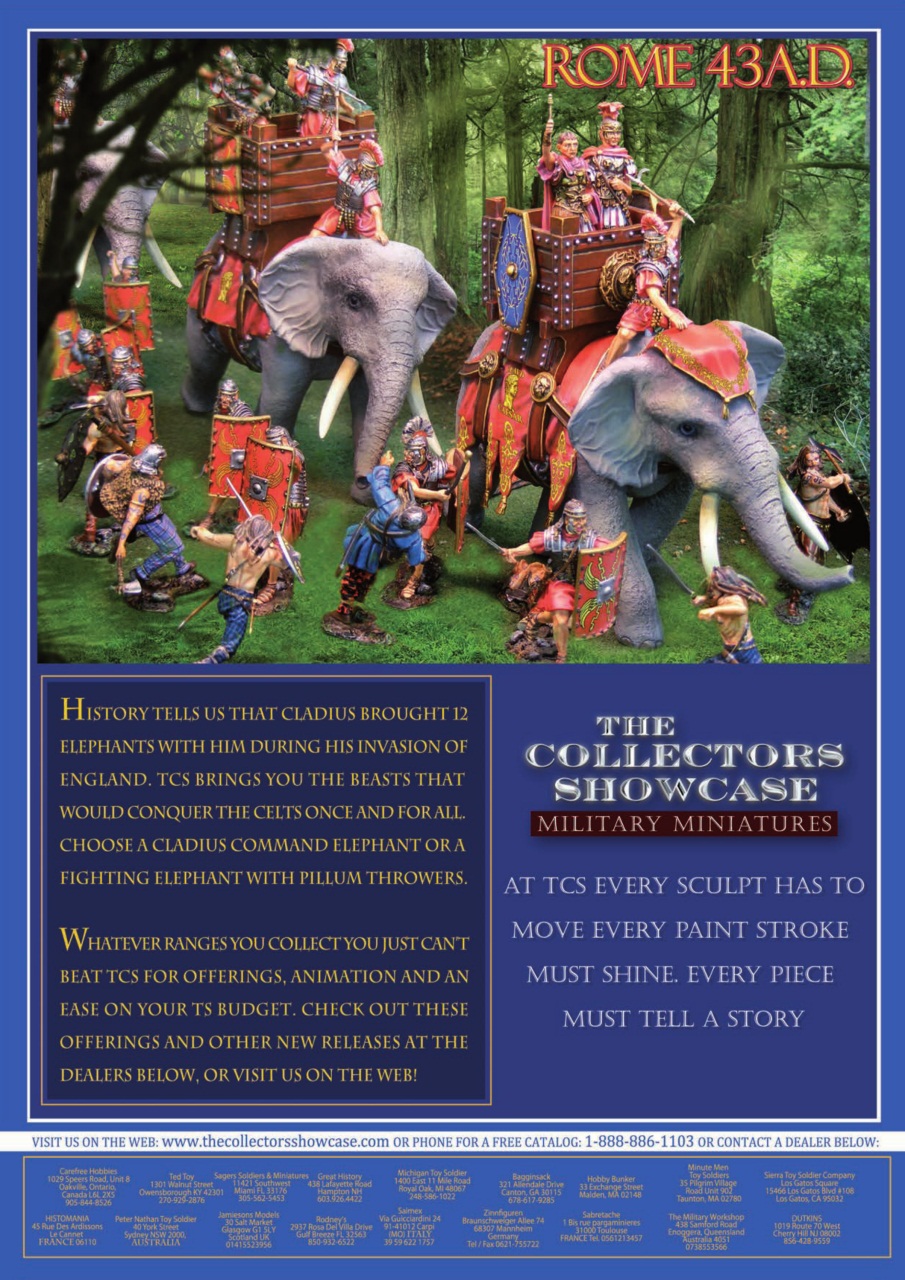 Toy Soldier & Model Figure Preview Pages