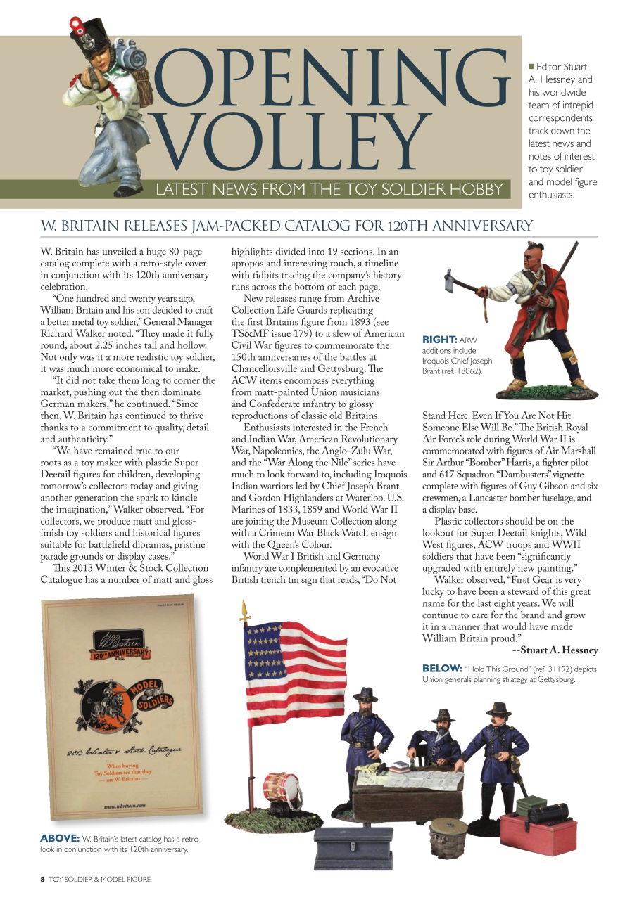 Toy Soldier & Model Figure Preview Pages