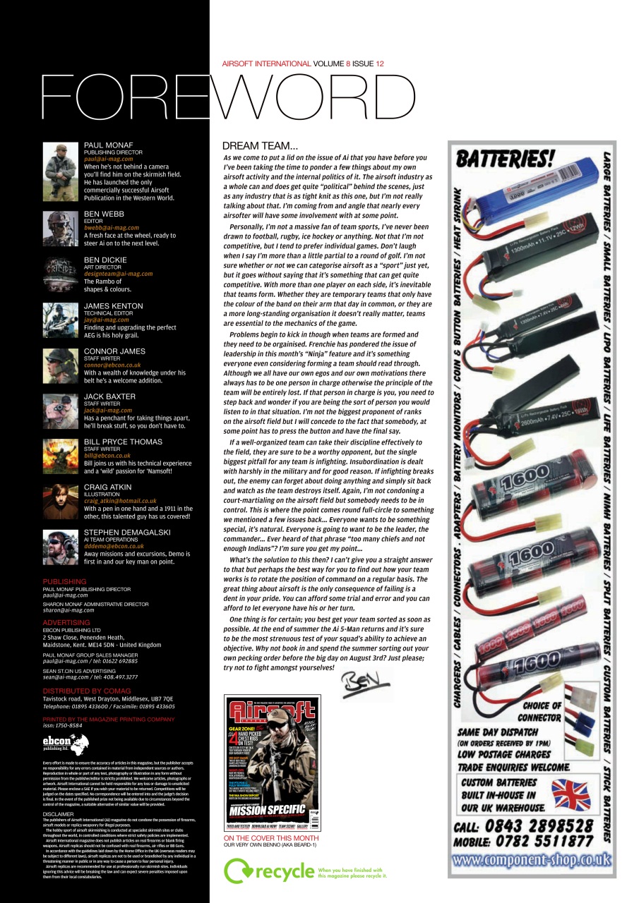 Airsoft International Preview Pages