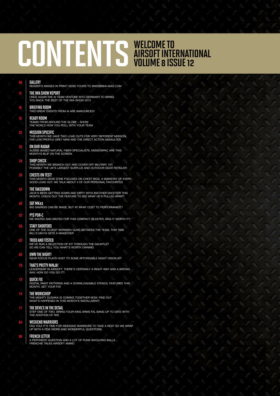 Airsoft International Preview Pages