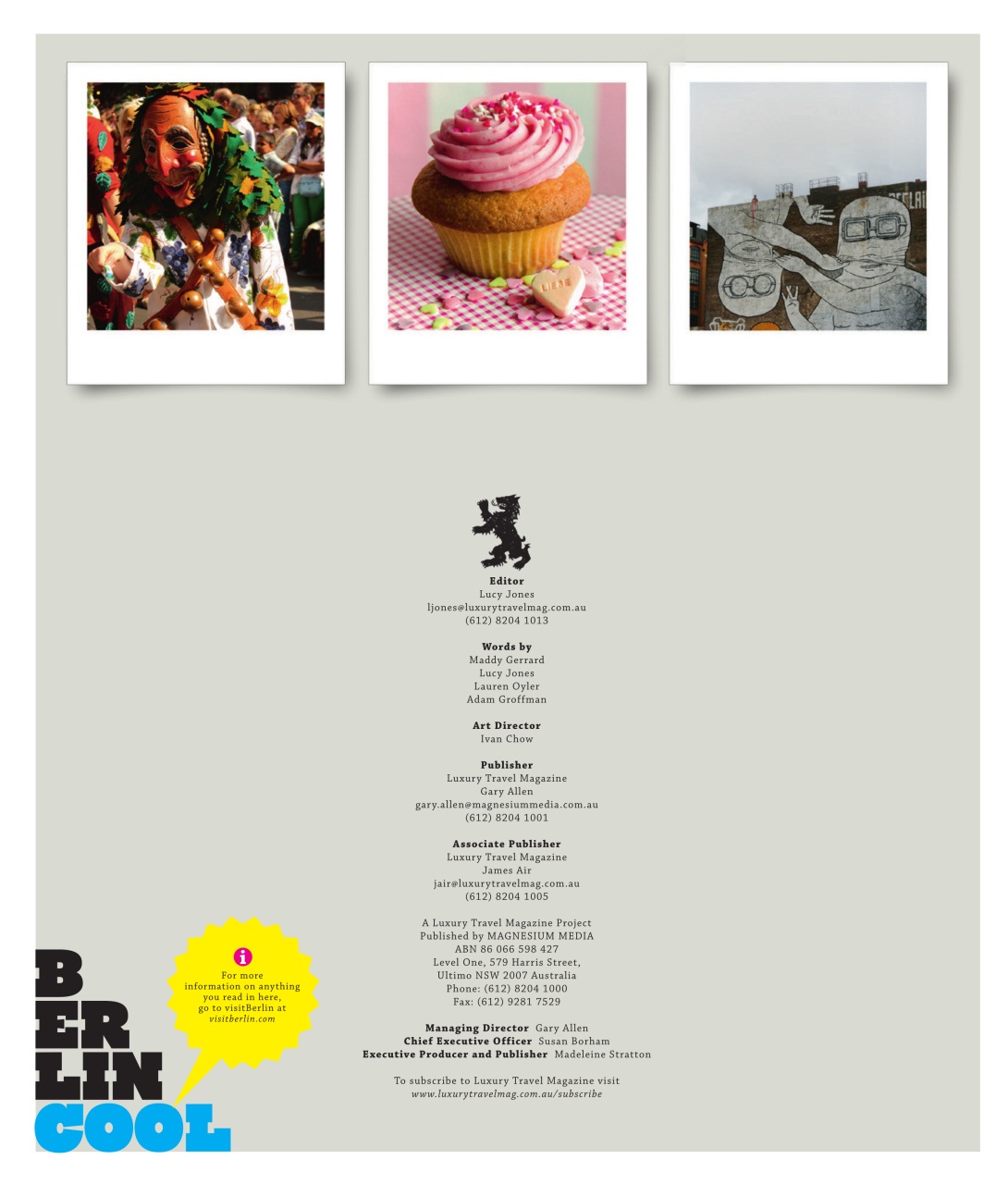 Luxury Travel Preview Pages