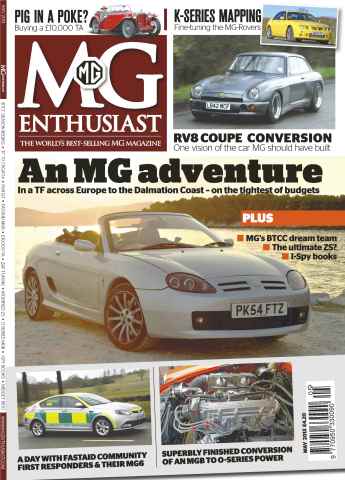 MG Enthusiast issue MG Adventure in Europe