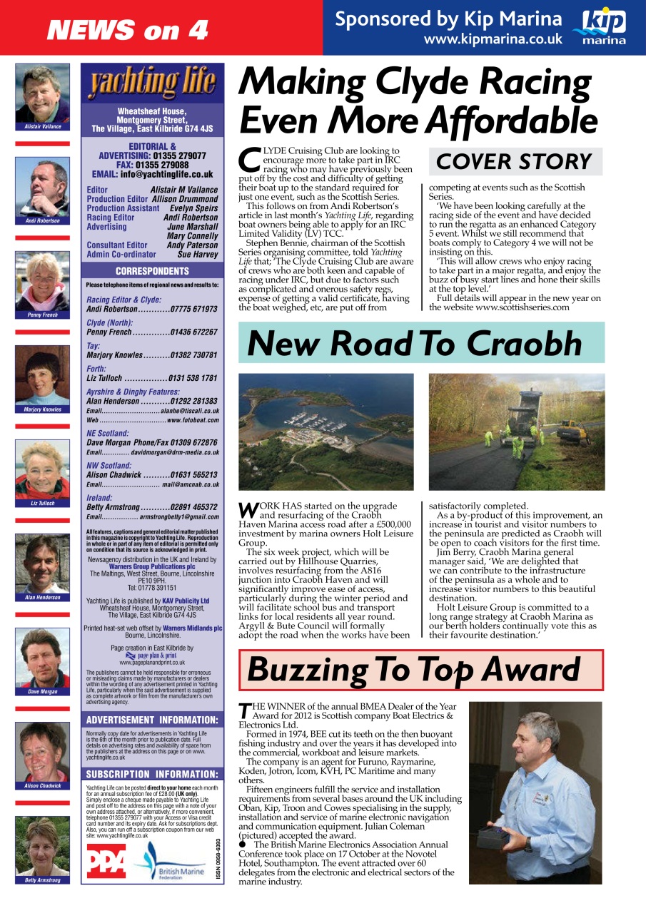 Yachting Life Preview Pages