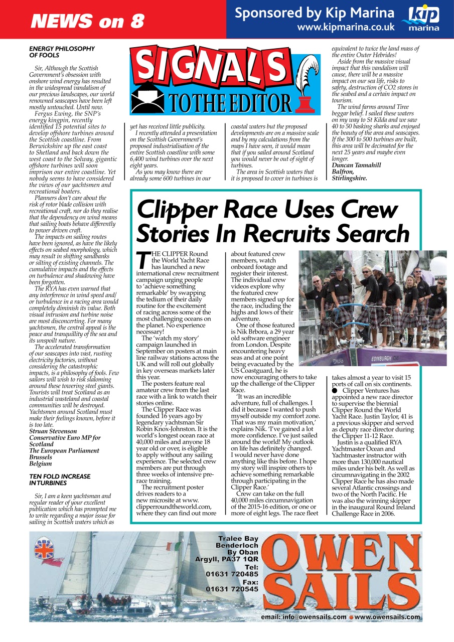 Yachting Life Preview Pages