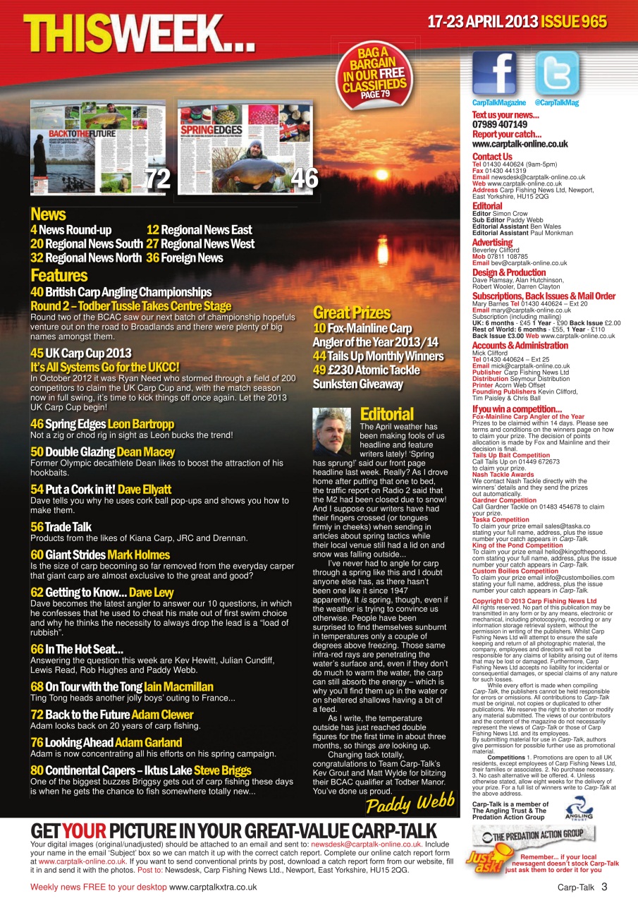 Carp-Talk Preview Pages