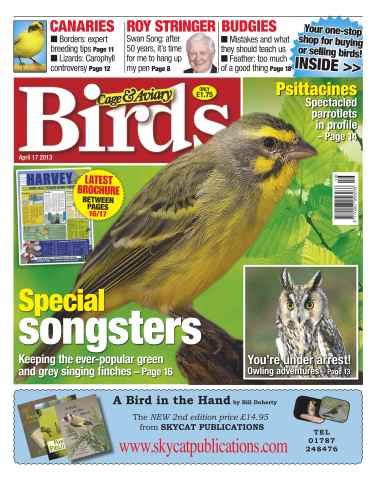 Cage & Aviary Birds issue Cage & Aviary 17 April 2013