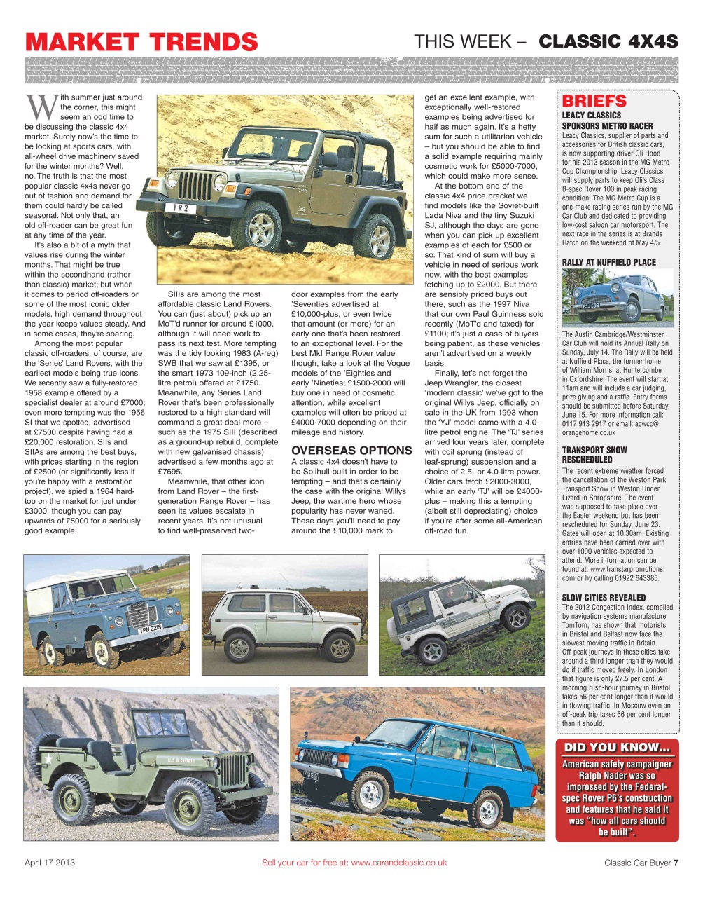 Classic Car Buyer Preview Pages