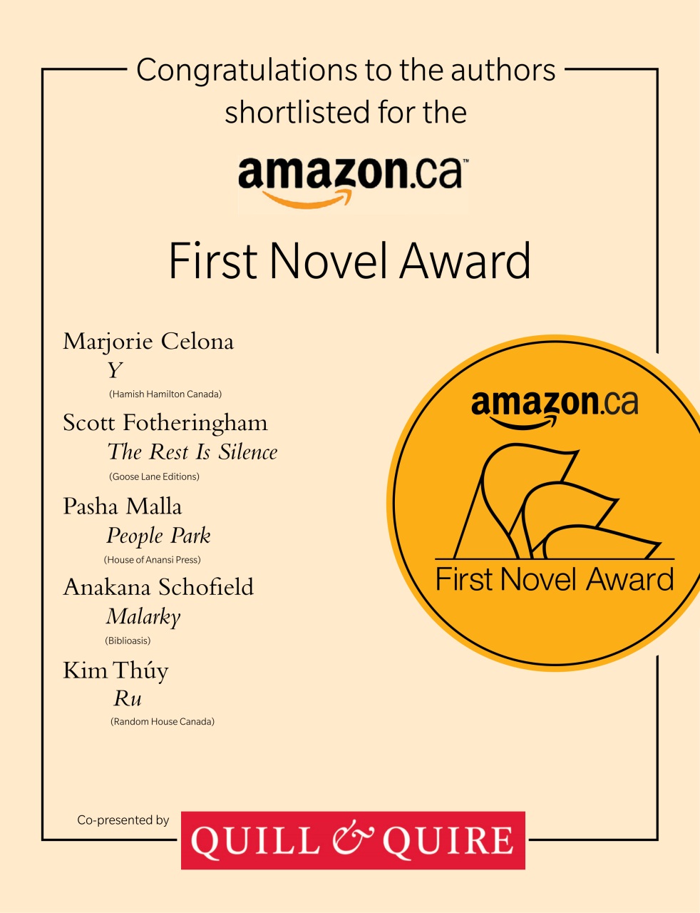 Quill & Quire Preview Pages