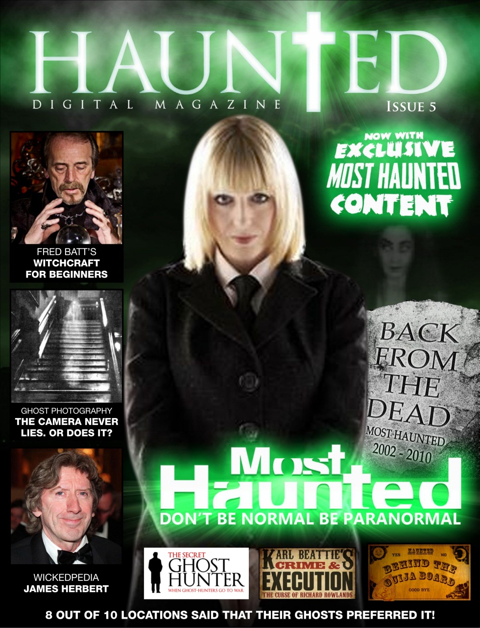Haunted Magazine Preview Pages