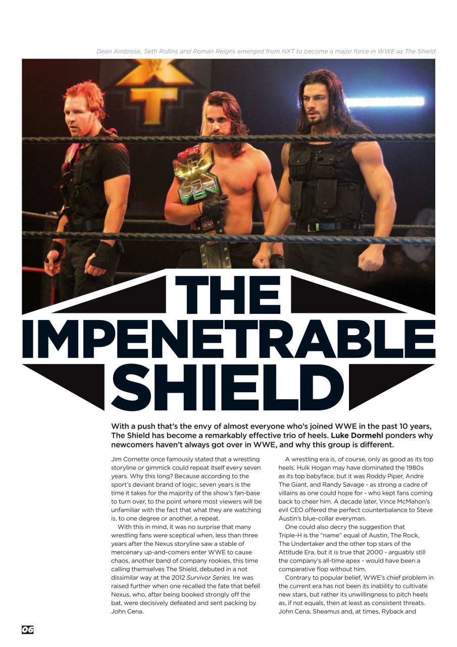 Wrestletalk Magazine Preview Pages