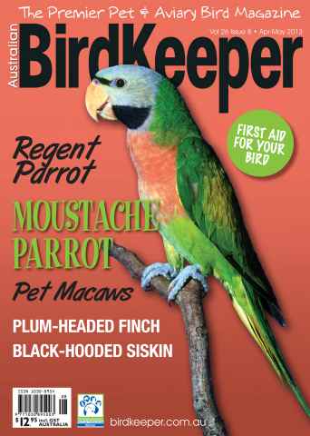 Australian Birdkeeper Magazine issue BirdKeeper Vol 26 Issue 8