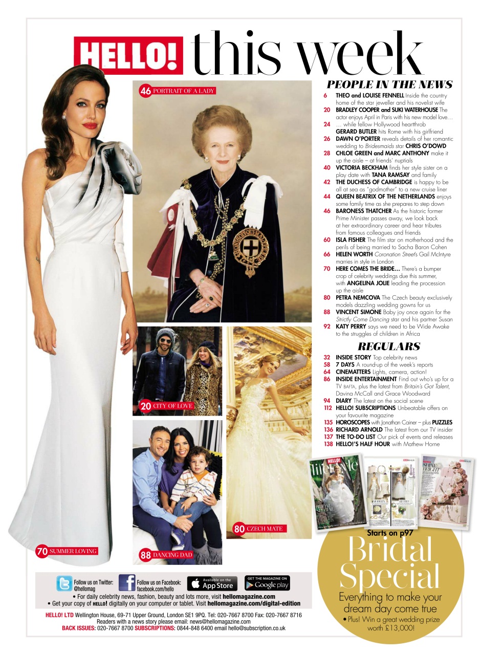 Hello! Magazine Preview Pages