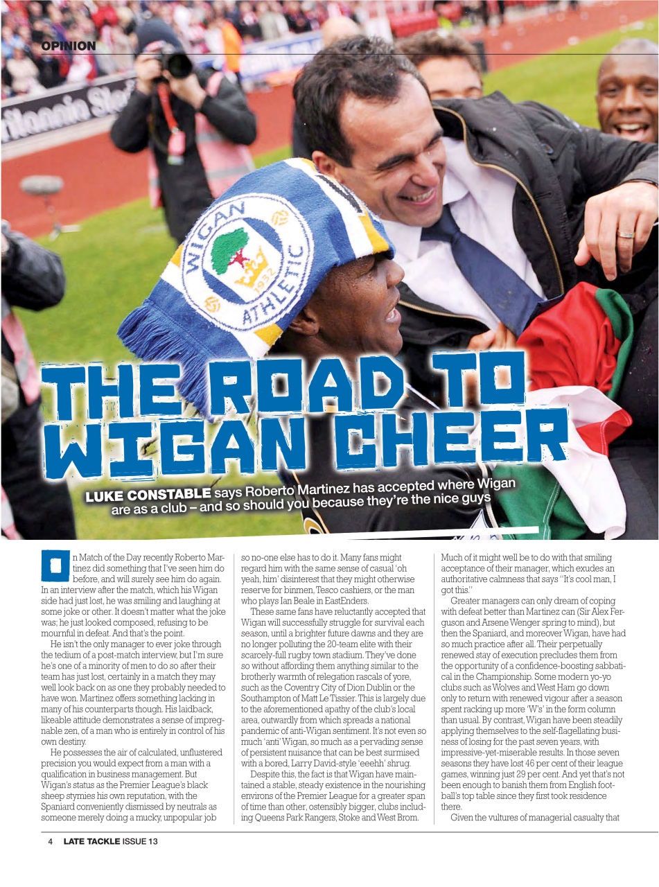 Late Tackle Football Magazine Preview Pages