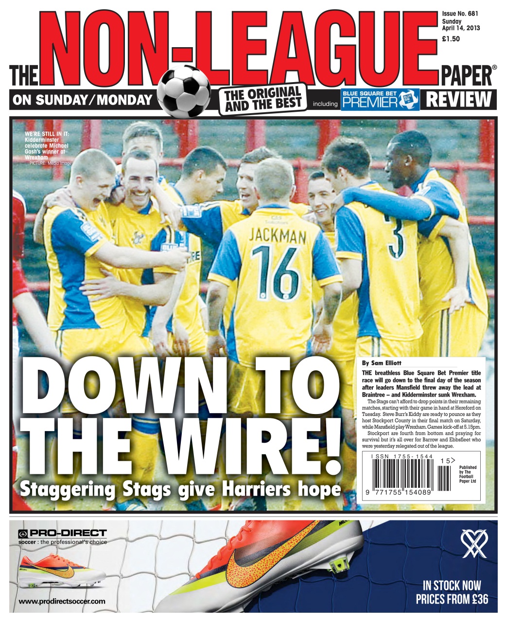 The Non-League Football Paper Preview Pages