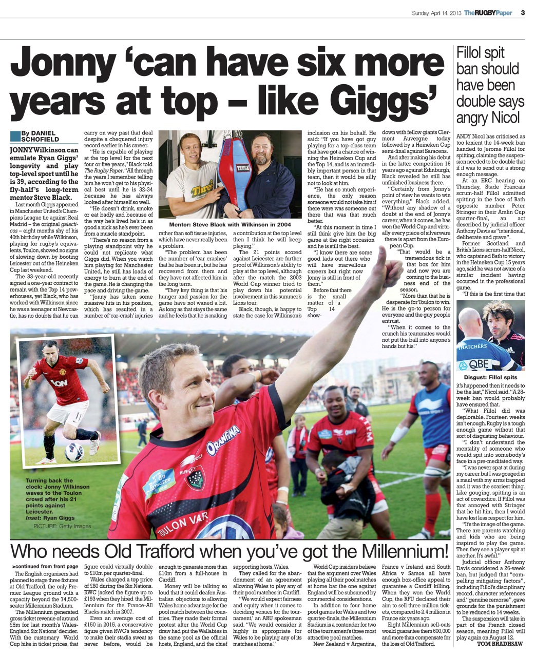 The Rugby Paper Preview Pages