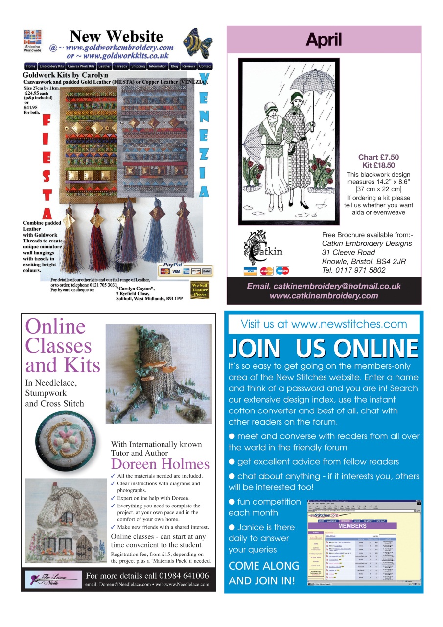 New Stitches Preview Pages