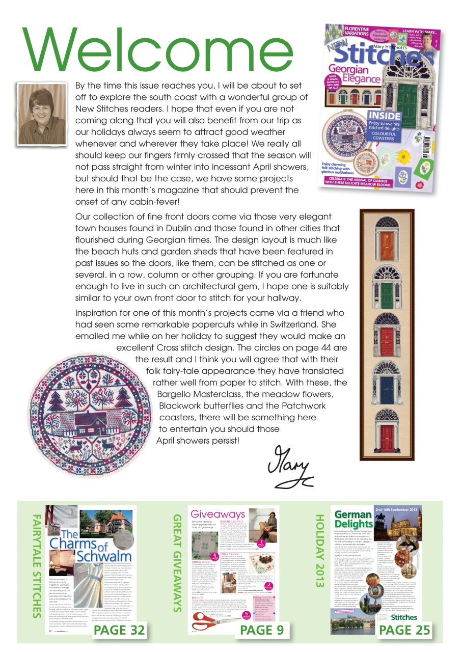 New Stitches Preview Pages