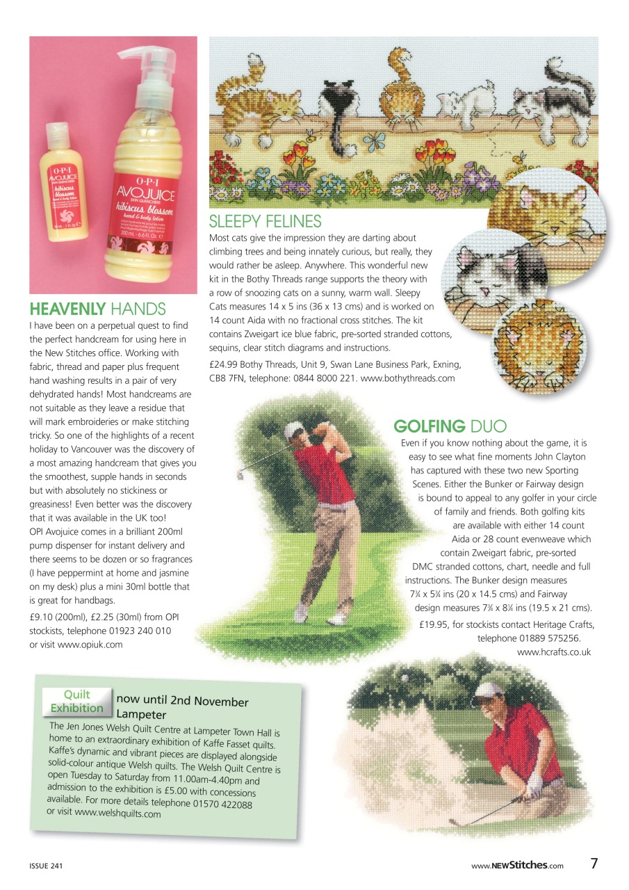 New Stitches Preview Pages