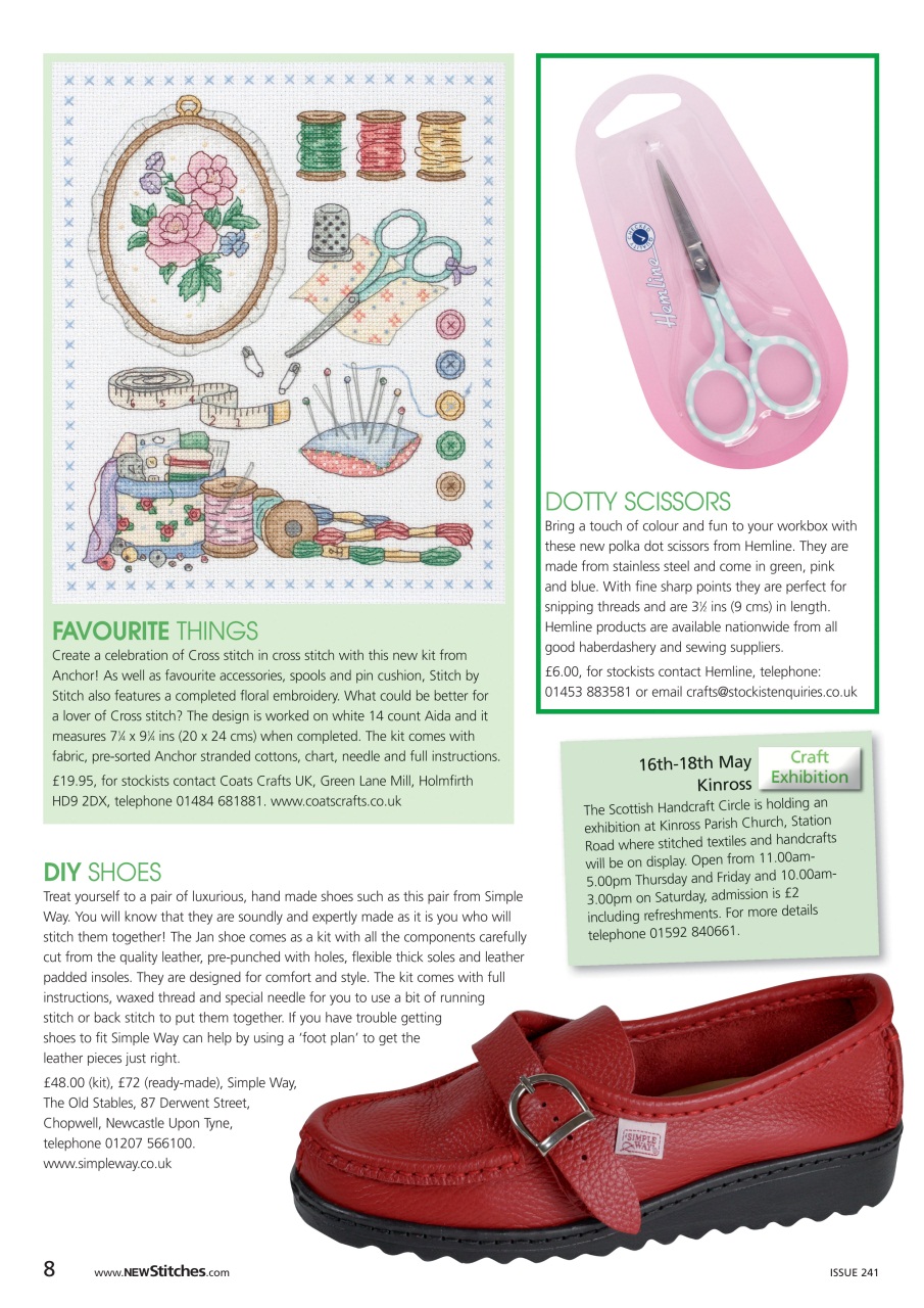 New Stitches Preview Pages