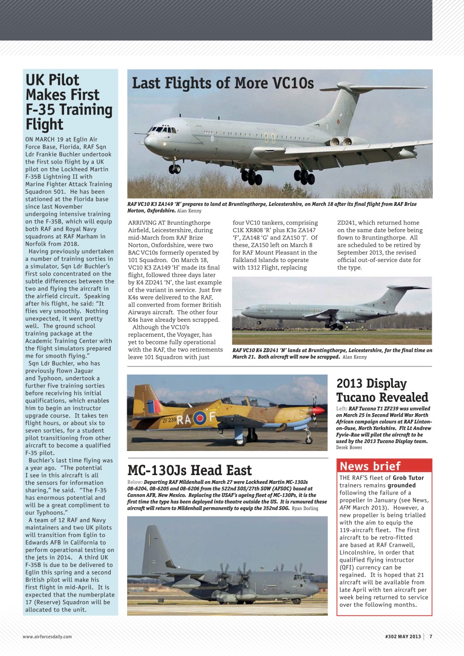 AirForces Monthly Preview Pages
