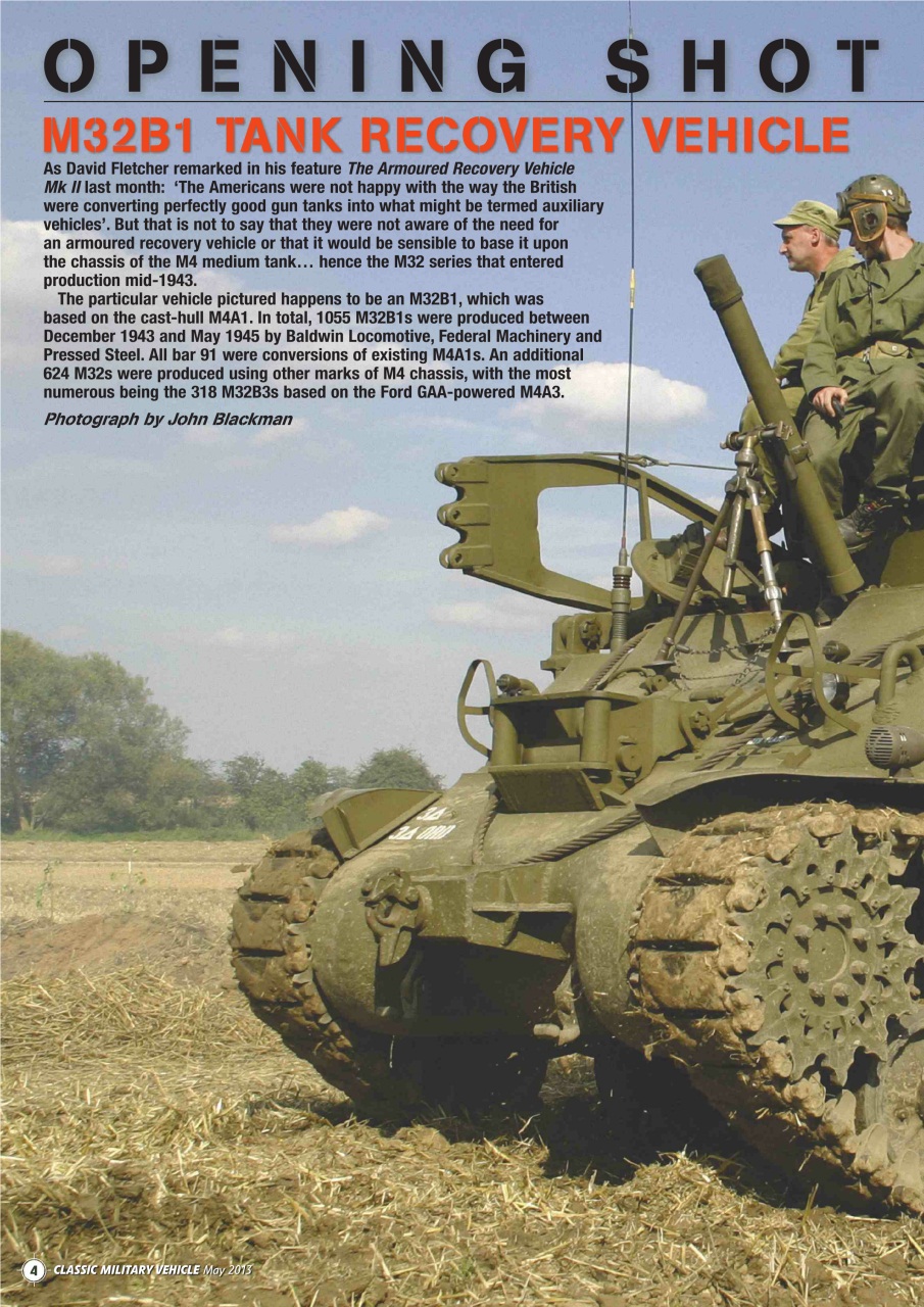 Classic Military Vehicle Preview Pages