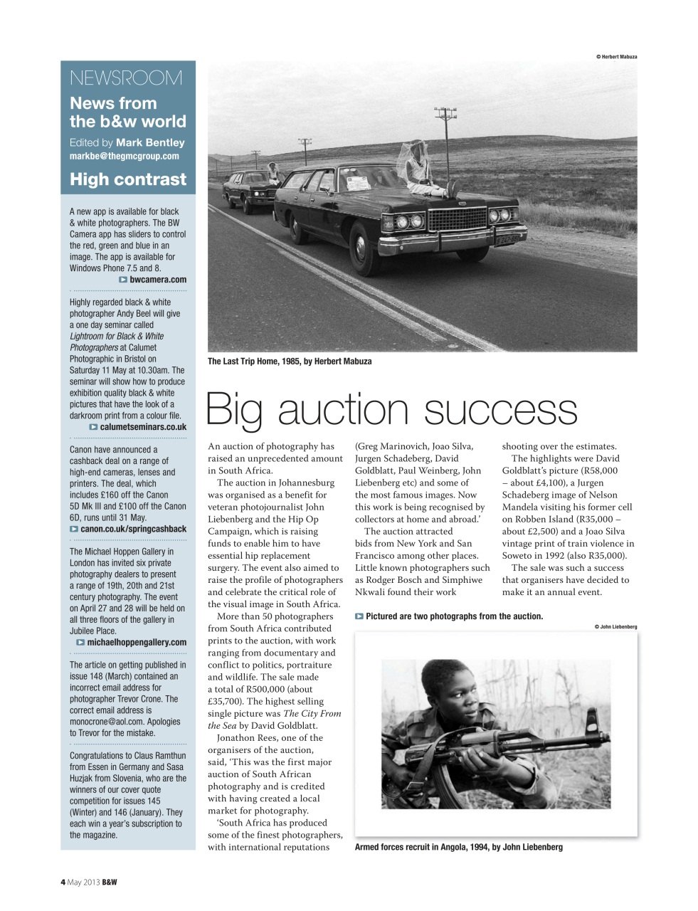 Black+White Photography Preview Pages